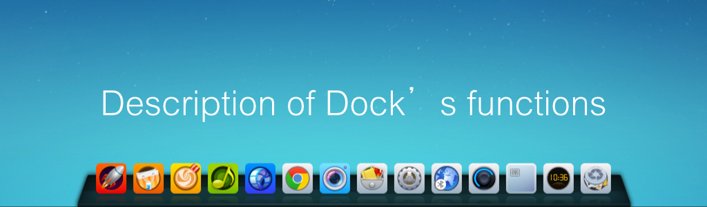 Description of Deepin Dock’s Functions like Hidden Functions