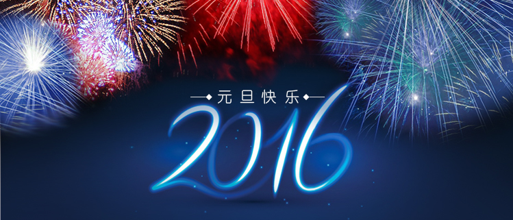 恭祝大家2016年元旦快乐！