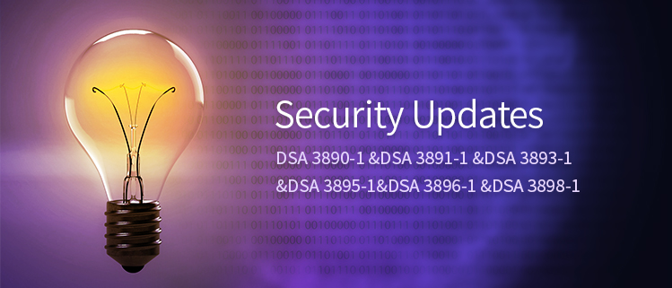 Security Updates (DSA 3890-1 &DSA 3891-1 &DSA 3893-1 &DSA 3895-1&DSA 3896-1 &DSA 3898-1)