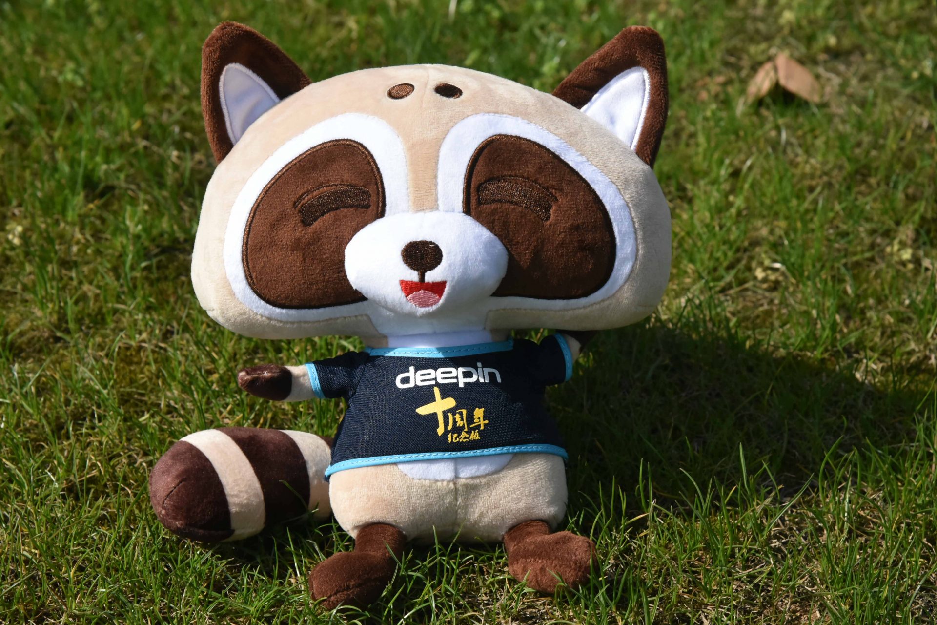 中文deepin小浣熊公仔十周年纪念版