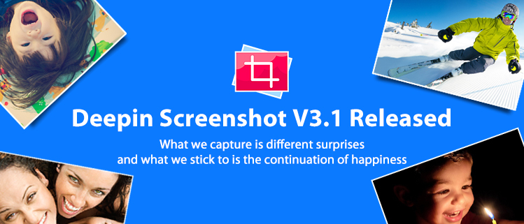Deepin Screenshot V3.1 Released: What we capture is different surprises and what we stick to is the continuation of happiness