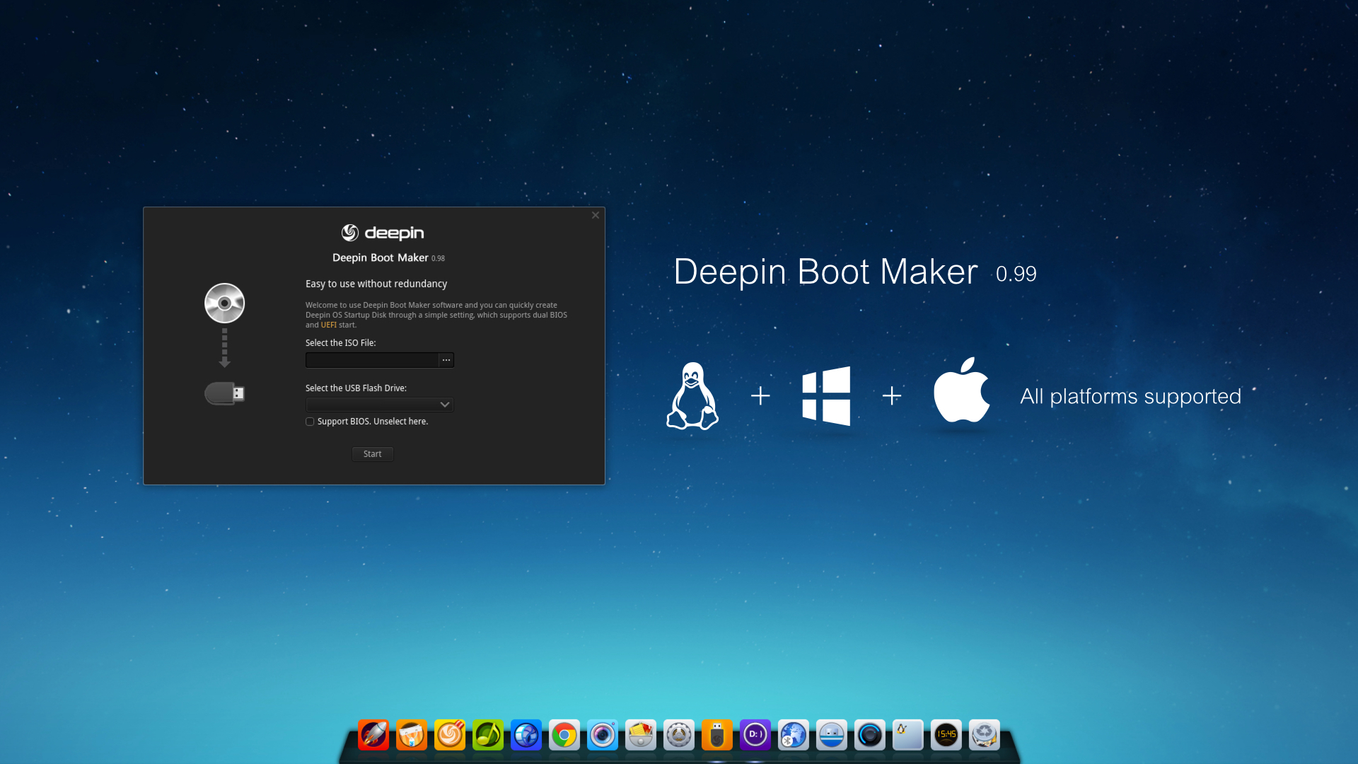 Deepin Boot Maker 0.99 Version Released!